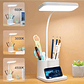 Lampara Led De Escritorio USB Con Organizador de Lápices - Miniatura 2