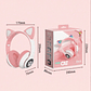 Audifono Bluetooth Kitty Patitas Rosado - Miniatura 7