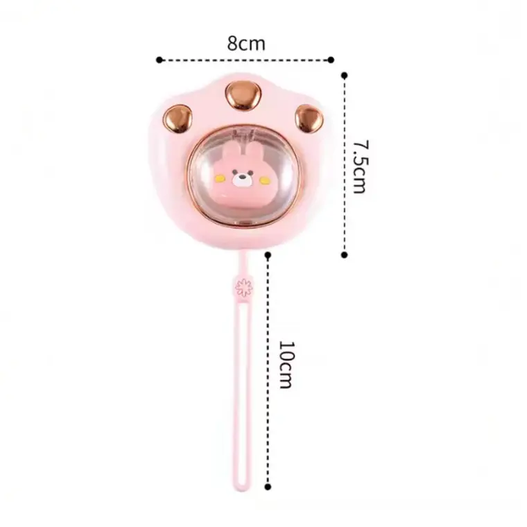 Calefactor De Manos Infantil Electrico Garrita Blanca 7