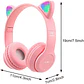 Audifono Bluetooth Orejas De Gato Kawaii Azules - Miniatura 7