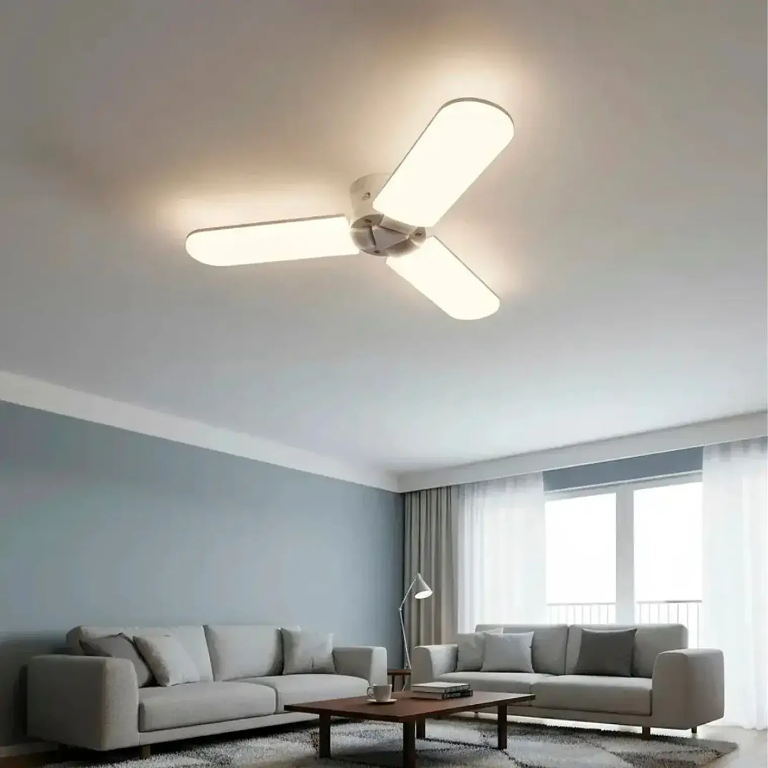 Ampolleta De 3 Aspas Ajustables 45W E-27 2