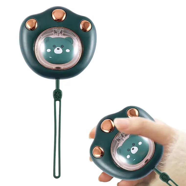 Calefactor De Manos Infantil Electrico Garrita Verde 2