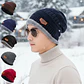 Gorro Con Chiporro Unisex Negro - Miniatura 2
