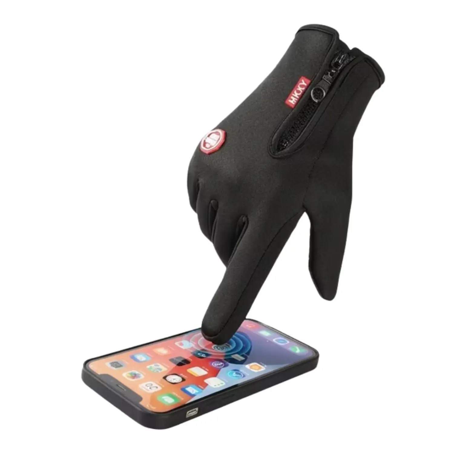 Guantes Impermeables Térmicos con Sistema Táctil (M) 6