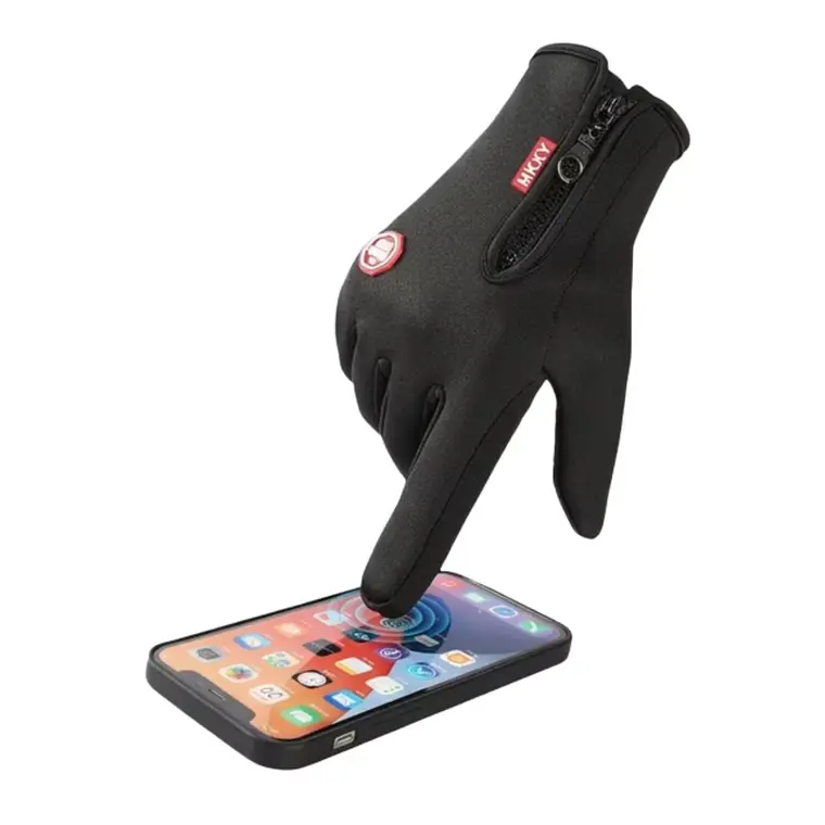 Guantes Impermeables Térmicos con Sistema Táctil (M) 6