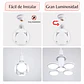 Ampolleta LED E-27 40W 6500K Tipo Balon Ajustable - Miniatura 7