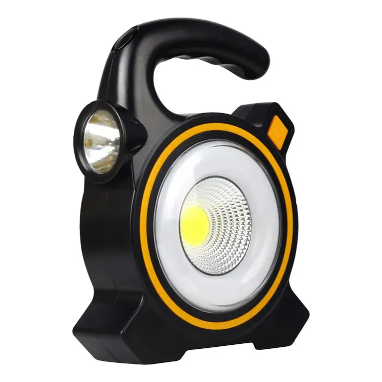 Linterna Multifuncional Recargable Solar + USB Con Foco De Emergencia JY-819 1