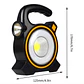Linterna Multifuncional Recargable Solar + USB Con Foco De Emergencia JY-819 - Miniatura 10
