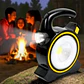 Linterna Multifuncional Recargable Solar + USB Con Foco De Emergencia JY-819 - Miniatura 2