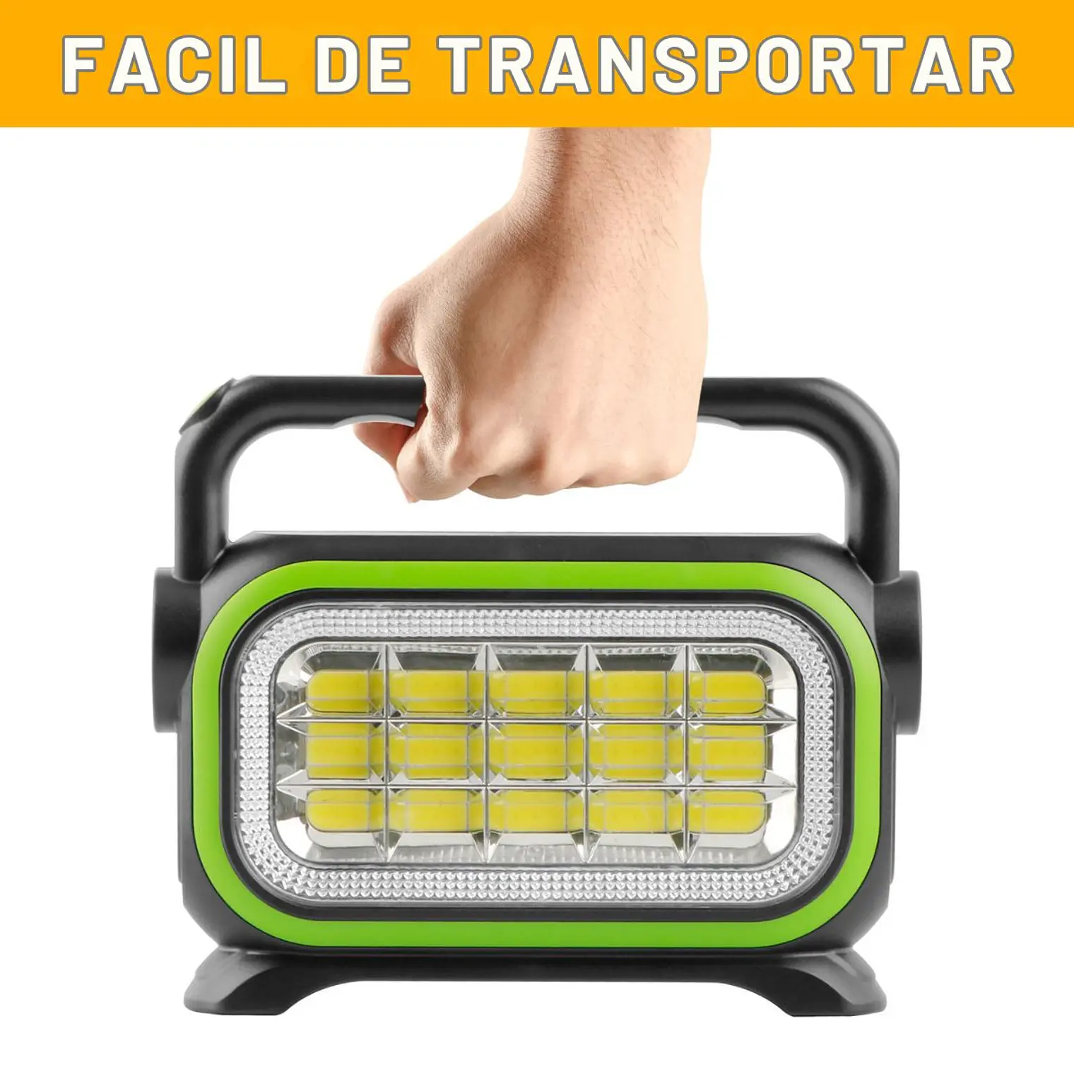 Foco Linterna Solar Recargable MS-03 5