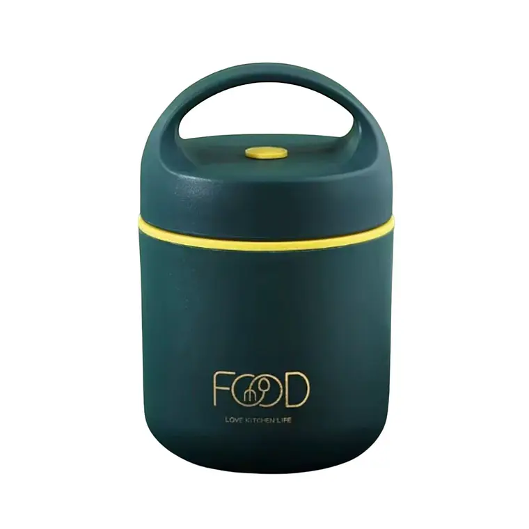 Termo Lunch Acero Inoxidable 510Ml Verde 1