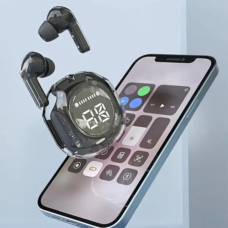 Audífono Bluetooth Ultrapods Pro Digital Negro 8
