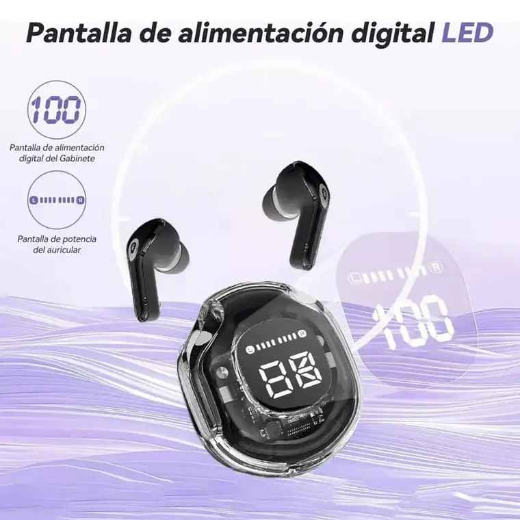 Audífono Bluetooth Ultrapods Pro Digital Negro 6
