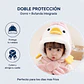 Gorro Infnatil Chiporro Con Bufanda Pinguino Rosado - Miniatura 7