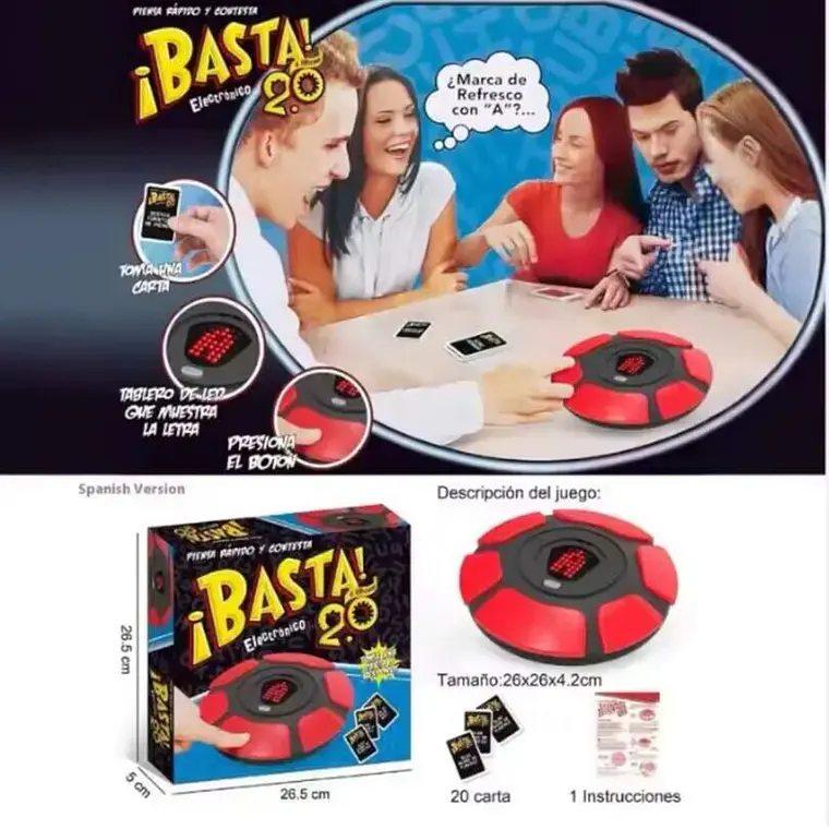 Juego de Mesa Basta 2.0 Español 9