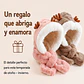Gorro Infantil Diseño Reno Cafe con Bufanda  - Miniatura 2