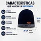 Gorro Térmico Azul Tejido con Interior de Chiporro - Miniatura 8
