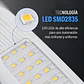 Ampolleta Led De 3 Aspas Ajustables 45W E-27 - Miniatura 8