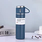 Termo Liso 500Ml + 3 Vasos Azul - Miniatura 1