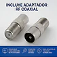 Antena Digital Hdtv 4K Con adaptador RF Coaxial - Miniatura 5