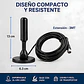 Antena Digital Hdtv 4K Con adaptador RF Coaxial - Miniatura 3