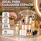 Organizador de Cosméticos Giratorio 360° de Acrílico Transparente - Miniatura 9