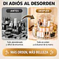Organizador de Cosméticos Giratorio 360° de Acrílico Transparente - Miniatura 6