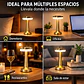 Lampara De Mesa Táctil USB Recargable Elegante Dorada - Miniatura 8