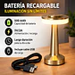 Lampara De Mesa Táctil USB Recargable Elegante Dorada - Miniatura 7