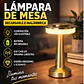 Lampara De Mesa Táctil USB Recargable Elegante Dorada - Miniatura 2