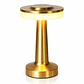 Lampara De Mesa Táctil USB Recargable Elegante Dorada - Miniatura 1