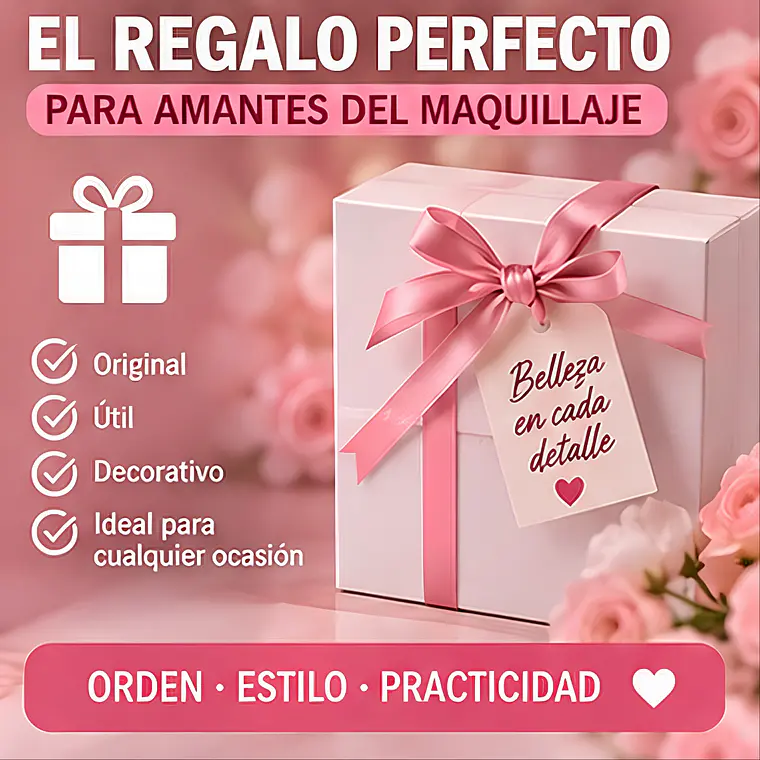 Organizador De Maquillajes Estilo Tocador Orejas De Gato 8