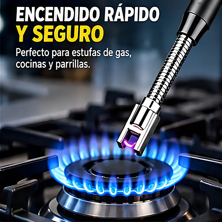 Encendedor Premium Tipo chispero De plasma USB recargable 7