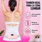 Almohadilla Térmica con Vibrador Masaje Colicos Menstruales - Miniatura 2