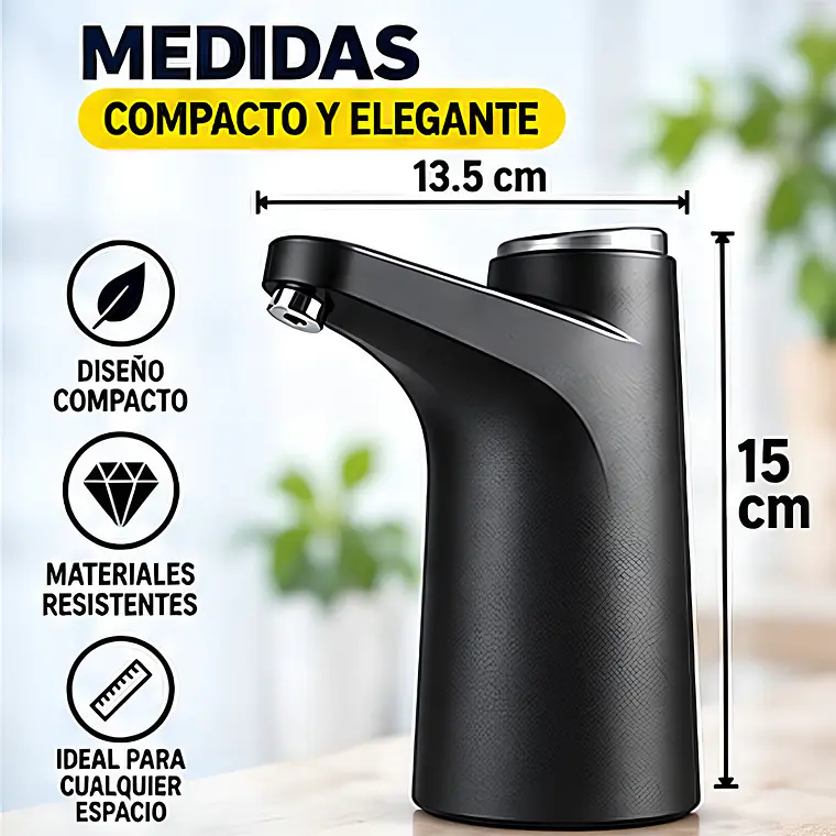Dispensador de Agua Eléctrico USB Recargable MS-02 9