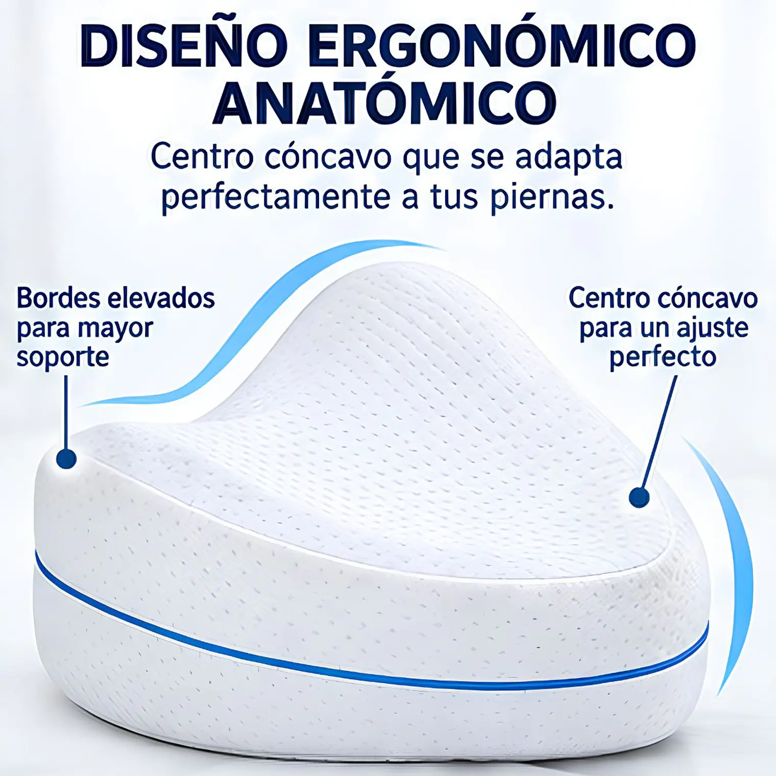 Almohada Ortopedica Ergonomica Para Rodillas y Piernas  6