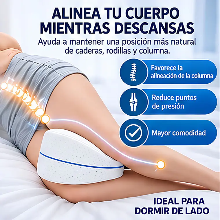 Almohada Ortopedica Ergonomica Para Rodillas y Piernas  2
