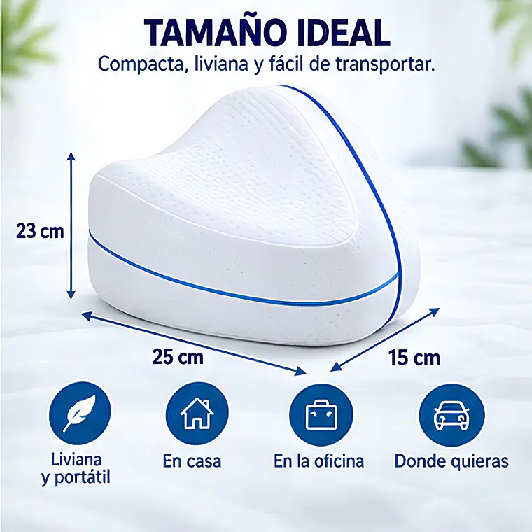 Almohada Ortopedica Ergonomica Para Rodillas y Piernas  7