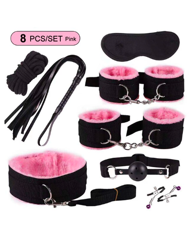 Kit 8 piezas Black Pink