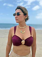 Collar en Rodio Dorado Sol y Mar con 5 Dijes de la Fauna Marina - Miniatura 2