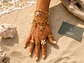Pulsera Brisa de Mar de Rodio Dorado con 5 Dijes Marinos - Miniatura 2