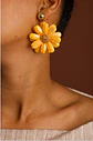 Arete en forma de flor﻿. - Miniatura 1
