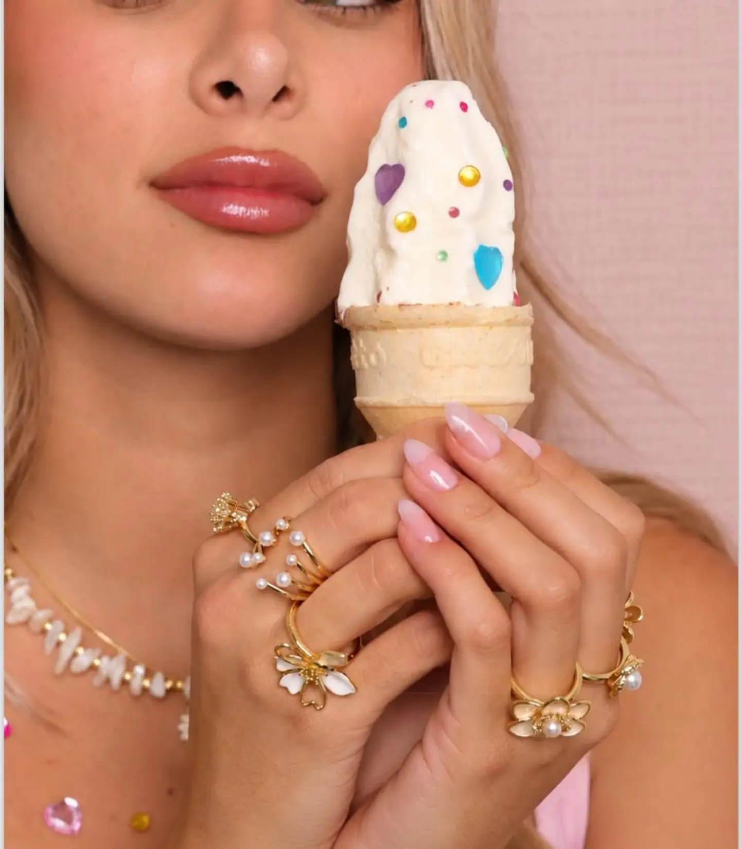 Anillos en rodio graduables 2