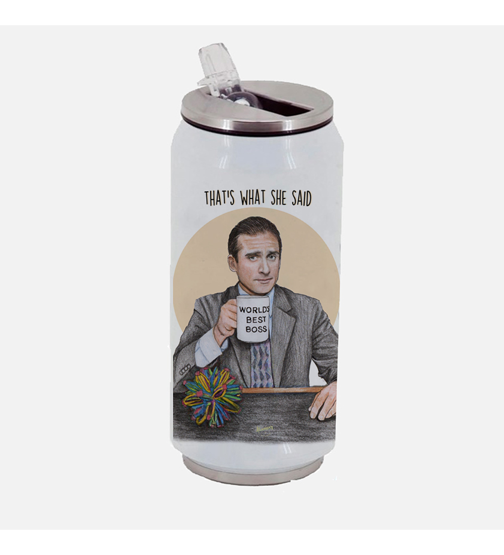 BOTELLA LATA MICHAEL SHE SAID 