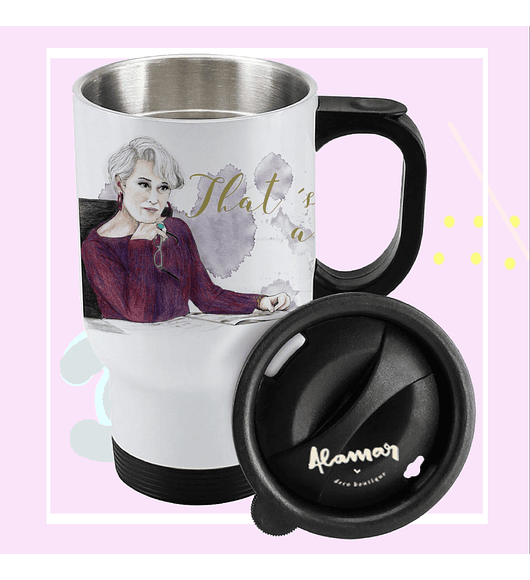 MUG TÉRMICO MIRANDA PRIESTLY 