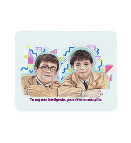 MOUSEPAD FELIX Y BRUNO LOS 80 