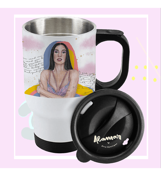 MUG TÉRMICO DUA LIPA 