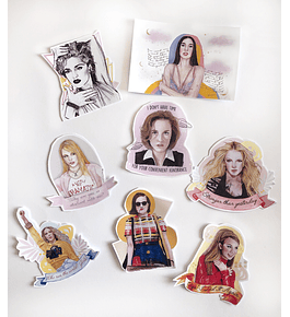 SET STICKERS QUEENS