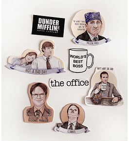 SET STICKERS THE OFFICE 