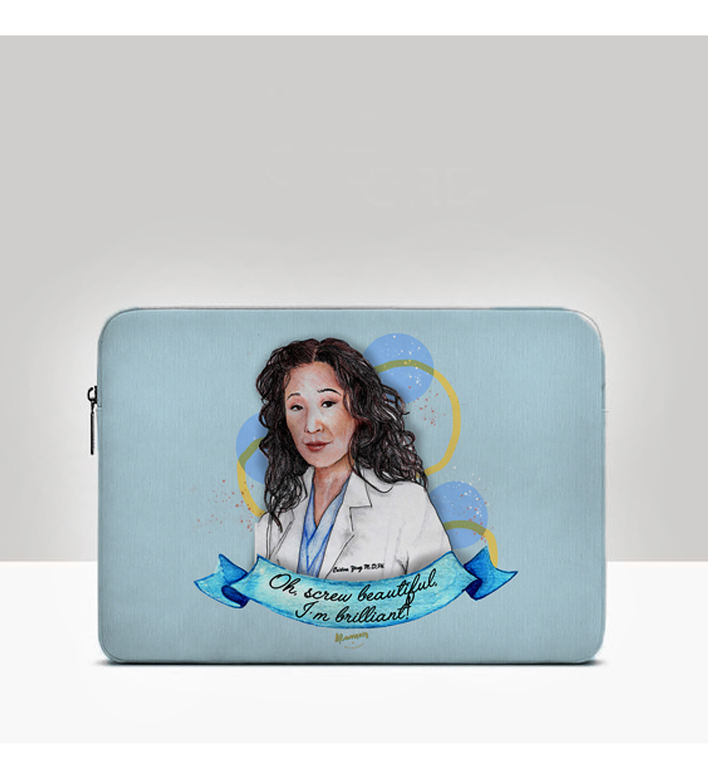 FUNDA NOTEBOOK CRISTINA YANG